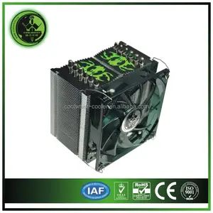 led fan cpu hijau Suppliers-Pendingin CPU Daya Tinggi dengan 6 Pipa Panas