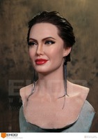 Sculpture de cire de femme célèbre, figurine de célébrité grandeur nature, mannequin