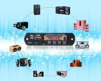 Fournisseur de modules MP3 Lecteur MP3 audio mini USB 12V PCBA Écran de danse Bouton noir avec commande