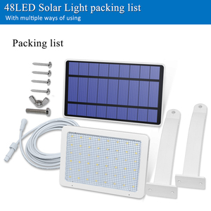 48LED süper parlak bahçe Yard duvar monte <span class=keywords><strong>LED</strong></span> güvenlik aydınlatması güneş <span class=keywords><strong>Led</strong></span> dış duvar ışık ayarlanabilir aydınlatma açısı ile - Product Image 6