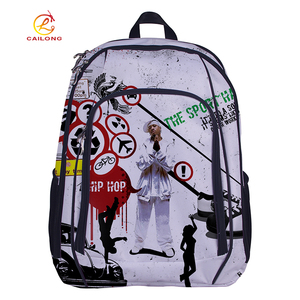 Profesional de la moda ligero estudiante patrón personalizado bolsas mochila <span class=keywords><strong>para</strong></span> adolescentes - Product Image 3