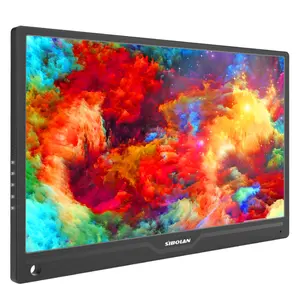 Sibolan monitor lcd para jogos 17.3 polegadas, monitor portátil, 1080p full hd, ips, hdr, monitor slim para computador portátil, ps4