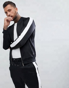 KY Golf Training Sets Baseball Collar Training Wear for <strong>Summer</strong> <strong>Men</strong> Muscle Fit Track <strong>Jacket</strong> + Skinny Joggers Football Tracksuit - Product Image 3
