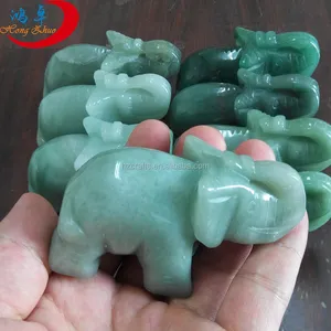 Diy tallas de animales de piedras preciosas al por mayor cristales