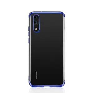 Galvaniseren Shining Telefoon Case Ultra Dunne Zachte Tpu Galvaniseren Gevallen Back Cover Shell Voor Huawei