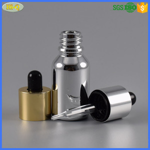 15มิลลิลิตร30มิลลิลิตรไฟฟ้าขวด0.5ออนซ์1ออนซ์ทองเงินแก้วหยดขวดหยดน้ำมันที่มีปิเปต - Product Image 6