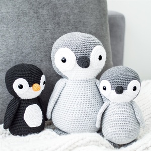 <span class=keywords><strong>Jolly</strong></span> ตุ๊กตาถักโครเชต์แฮนด์เมด,ตุ๊กตาหมี Amigurumi ตุ๊กตาสัตว์เพนกวินนุ่มนิ่มสำหรับเด็ก - Product Image 6