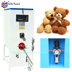 Portable teddy bear stuffing machine
