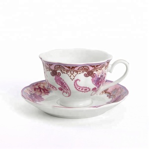 Chinois fournisseur papillon en céramique café tasse porcelaine fine <span class=keywords><strong>ensemble</strong></span> de thé et café en porcelaine tasse de thé tasses - Product Image 2