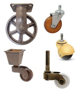 Caster de móveis de bronze antigo profissional de qualidade - Product Image 1
