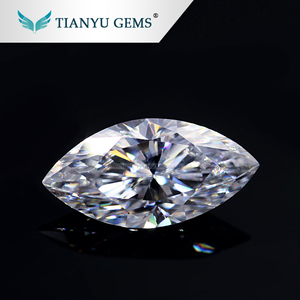 Diamantes Moissanite Soltos Corte Marquise DEF VVS da Tianyu Gems a Preço Acessível - Product Image 4