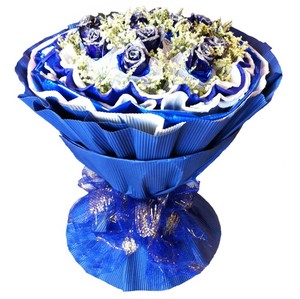 <span class=keywords><strong>Papier</strong></span> d'emballage rayé Shinewrap pour bouquets, <span class=keywords><strong>papier</strong></span> d'emballage cadeau personnalisé pour fleurs, rouleau de <span class=keywords><strong>papier</strong></span> - Product Image 2
