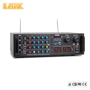 Laix SA-8118 Crossover Dual Nazionale Acustica Regolare di Miscelazione Amplificatore EQ