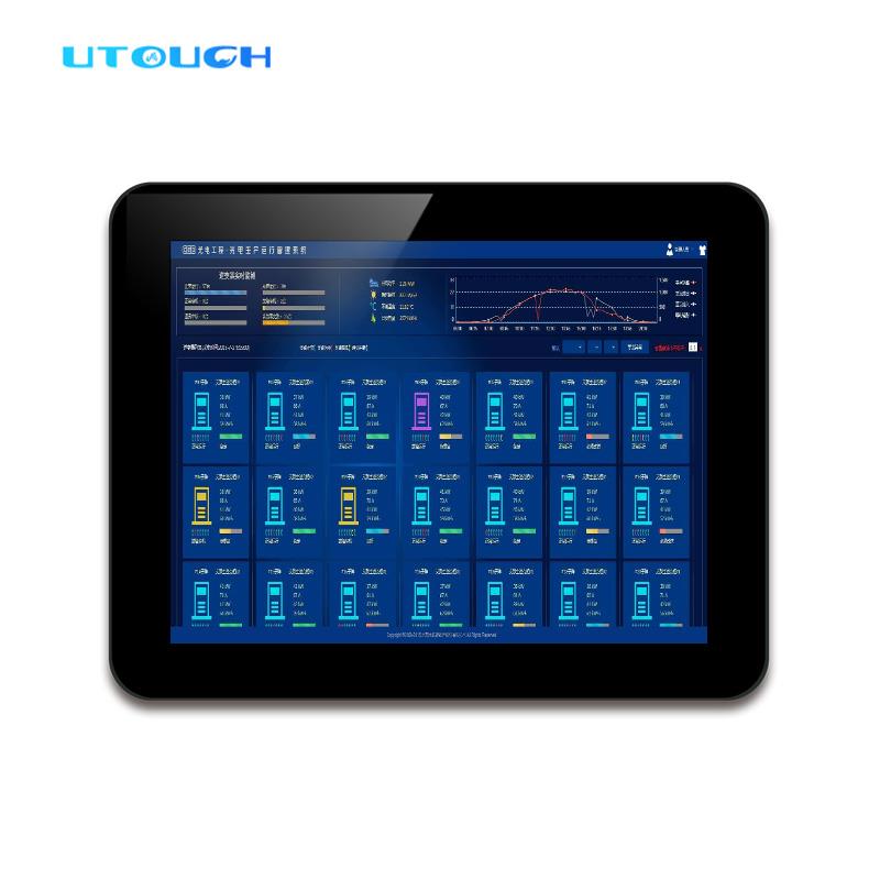 Промышленный класс IP65, качество ПК, 19 дюймов, открытая рамка, сенсорный монитор, встроенная установка