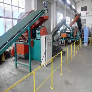 Tire Recycling Equipment Manufacturer Shredder/Tyre Rubber Crumb Processing Line