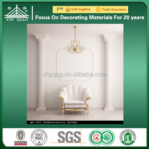 Water Proof Buiten Decoratie Wit Glasvezel Beton Cement Vierkante Romeinse Kolom Pijlers - Product Image 4