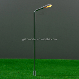 9cm 6V HO-Skala Garten-Kupfer- & Kunststoff-Laternenpfahl-Modell mit Bauernhaus-Design für Modelleisenbahn-<span class=keywords><strong>Layout</strong></span> T24 - Product Image 6