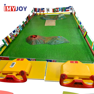 Multijugador juego de Carnaval de rotación de 360 grados juegos loco tanque - Product Image 5