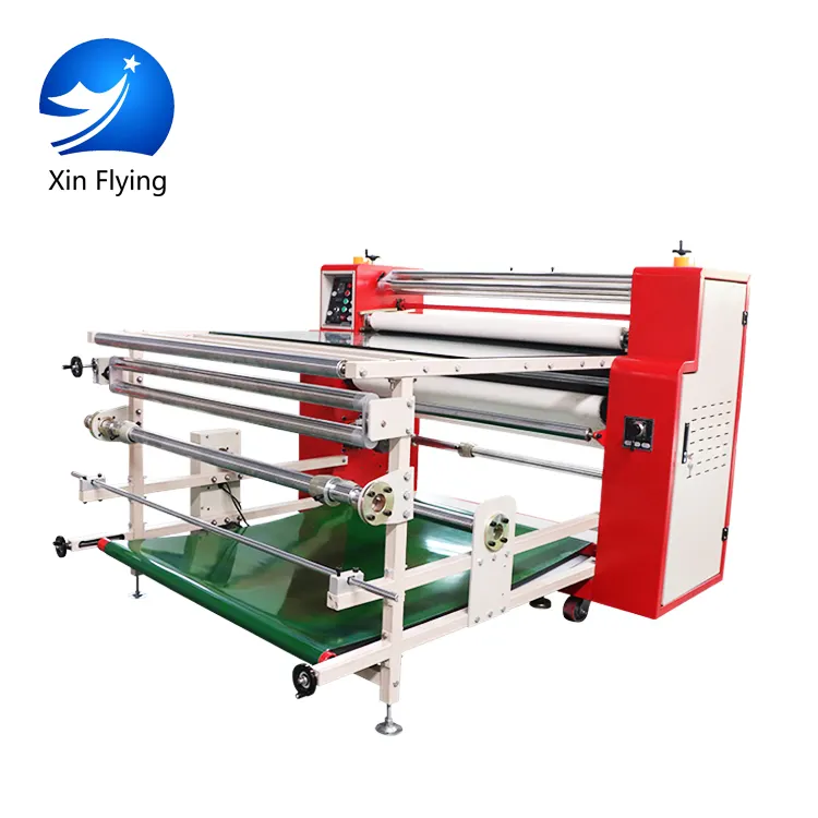 roll to roll rotary heat press sublimation calander On Fabric Cloth Printing Machine