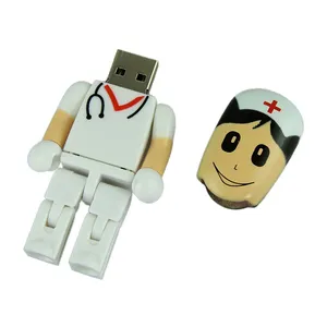 3D bác sĩ ổ đĩa usb, biểu tượng tùy chỉnh 2.0 thanh 1 gb