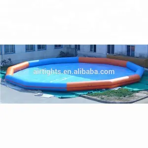 18m diameter jumbo water park pool, customized round inflatable pool for rental business