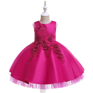 <span class=keywords><strong>Ropa</strong></span> en línea <span class=keywords><strong>de</strong></span> fábrica para niños y niñas, vestidos <span class=keywords><strong>de</strong></span> boda florales formales, vestido <span class=keywords><strong>de</strong></span> bola <span class=keywords><strong>de</strong></span> flores - Product Image 3