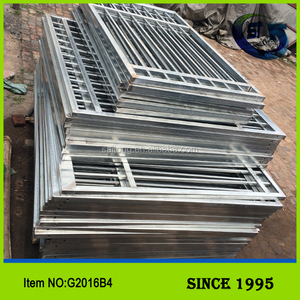 La chine A Fait la Porte En Fer Forgé Porte En Fer Brut Clôture - Product Image 3