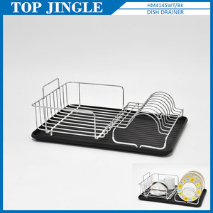 Escurridor de platos cuadrado de color caqui de diseño moderno - Product Image 6