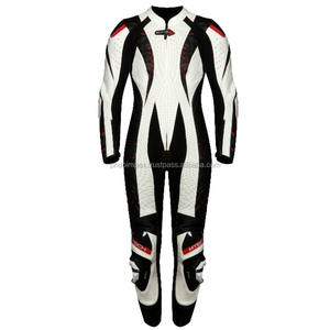 Traje de moto para montar en moto, ropa fresca para motocicleta, traje de carreras de cuero - Product Image 1