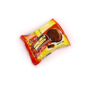 Emballage de boîte de biscuits à sandwich certifiés à faible teneur en <span class=keywords><strong>sucre</strong></span> variété de fromage à la crème aromatisé café oeuf Nori caractéristique du glucose - Product Image 4
