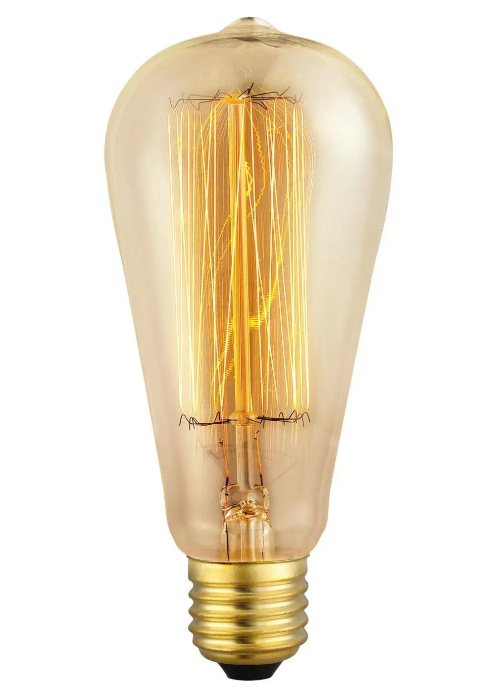 ST64 E27 lampadina a filamento LED dimmerabile 2W 4W 6W Vintage Edison Smart lampadine