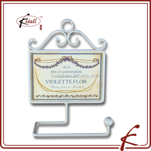 Drôle accrocher <span class=keywords><strong>porcelaine</strong></span> avec de fer porte <span class=keywords><strong>papier</strong></span> toilette - Product Image 5