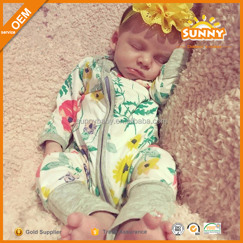 2017 Детская Одежда Новорожденного Ребенка Комбинезон Цена Низкая