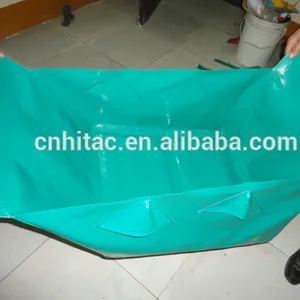 Durable Wasserdichte Kunststoff PVC Beschichtet Vinyl-Plane Schubkarre Abdeckung