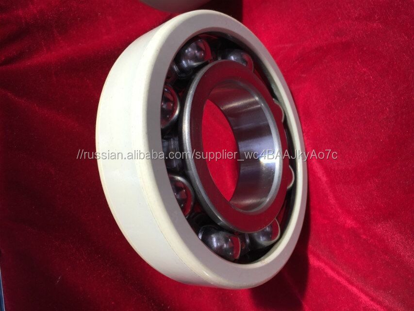 Si3N4 керамические PTFE клетке радиально-упорный шариковый подшипник 7005 2RS 25*47*12