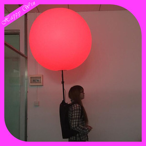 กระเป๋าเป้สะพายหลังแบบมีไฟ/ลูกบอลเป่าลมแบบมีไฟ LED สำหรับงานอีเว้นท์ - Product Image 3