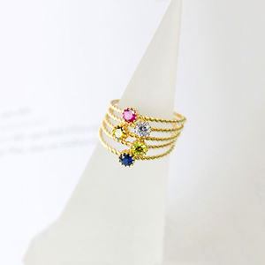 925 Sterling Silver nhẫn kim cương engagement Ring engagement Ring thiết kế - Product Image 1