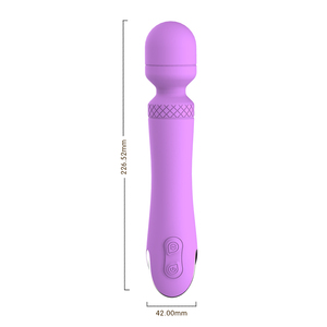 Masajeador de varita AV para mujer, vibrador sexual recargable de mano con 7 modos de vibración, cabeza de silicona suave para placer íntimo - Product Image 2