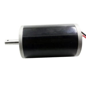 Motor de 24V CC con eje de 8mm 63mm 4000RPM Construcción de imán permanente y conmutación de cepillo para uso en electrodomésticos - Product Image 6