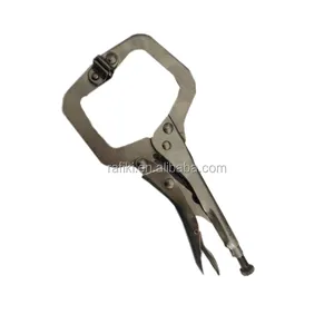 6" C Type Clamp Lock Wrench Swivel Pads Vise Grips C Clamp Locking Plier