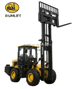 Montacargas Todoterreno RUM Diésel de 5 Toneladas, Mástil de 3 Etapas, Transmisión Automática, Desplazador Lateral, Altura de Elevación de 3m-6m, <span class=keywords><strong>CPCY50</strong></span> 4x4, Nuevo - Product Image 4