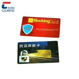Amazon Venta caliente RFID bloqueo tarjeta RFID exploración bloqueador para el pago seguro - Product Image 3