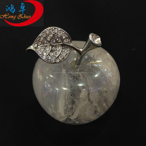 Romántico Día <span class=keywords><strong>de</strong></span> San Valentín Regalos Al Por Mayor <span class=keywords><strong>de</strong></span> Piedras Preciosas <span class=keywords><strong>de</strong></span> Cristal <span class=keywords><strong>de</strong></span> Manzana - Product Image 2