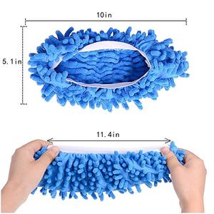 Ensemble de chaussettes en chenille pour nettoyer les <span class=keywords><strong>pantoufles</strong></span>, nettoyer le sol, chaussettes bon marché en gros, lot de chaussettes - Product Image 6