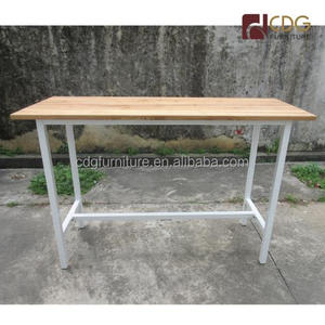 Cubierta de madera sólida mesa de <span class=keywords><strong>restaurante</strong></span> <span class=keywords><strong>tapas</strong></span> Oka mesa de comedor mesas de café y sillas - Product Image 6