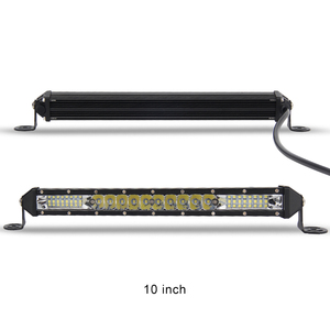 Aluminium LED-Fahren 10 20 30 Zoll 26w 52w 78w 4x4 Offroad Auto Offroad Einreihige LED-Licht leiste LKW - Product Image 2