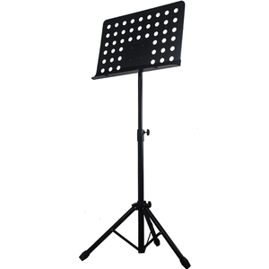 Nuovo Design, Vendita all'Ingrosso Diretta dalla Fabbrica, Leggio per Fagotto di Alta Qualità, Regolabile, Piccolo GH-511, in Metallo Nero, Scatola Personalizzabile - Product Image 1