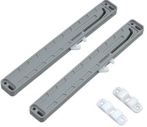 Tomo — portes coulissantes <span class=keywords><strong>de</strong></span> couleur grise, cylindre coulissant avec mécanisme d'amortissement <span class=keywords><strong>de</strong></span> tiroir plus proche - Product Image 2