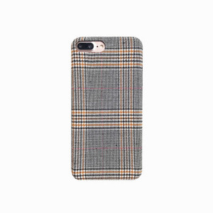 Invierno cálido estilo pareja caliente tela enrejado caja del <span class=keywords><strong>tel</strong></span>éfono móvil para el iPhone x 8 8 más 7 7 más 6 6 Más - Product Image 1
