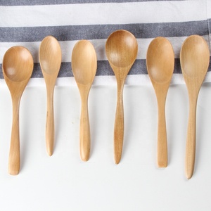 Sendok murah besar mengukur grosir kayu baru makanan minimalis disesuaikan hadiah sendok kayu dan garpu melayani sendok - Product Image 5